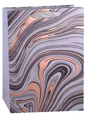 Пакет А3 42*32*11,5 "Blue marble" нейтр., бум.мат.ламинат 