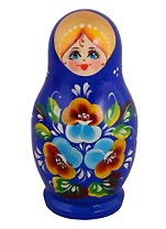Матрешка 5 предм. расписная авторская №37, арт. С-238 (345)