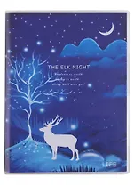 Ежедневник «The elk's night», недатированный, А6