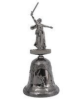 Колокол Волгоград.Родина-Мать (верх-фигурка-039 цв.черн.жемчуг)