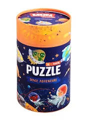 Игровой набор  MON Космическое приключение: пазл 40 эл. и карточки с заданиями