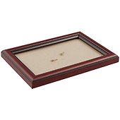 Рама со стеклом тёмно-коричневая, 10x15 см, Двуреченский - 1