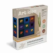 _Алмазная мозаика на подрамнике Панелька (20х20см) (коробка)