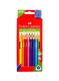 Карандаши цветные «Jumbo», Faber-Castell, 20 цветов