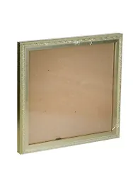Рамка пластик 25*25 "Rosa" серебряная, 100 рамок