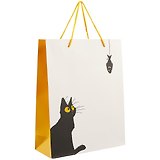 Подарочный пакет «Чёрный кот», А4