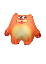 Игрушка-подушка антистресс Котенок (2502/ОРЖ) (30см)