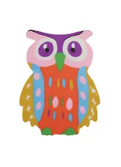 Ластик "Сова",  инд. упаковка