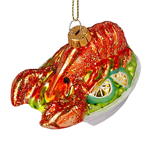Новогоднее подвесное украшение ErichKrause Decor Лобстер (стекло) (10см) (65996)
