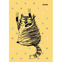 Записная книжка, Эксмо А6 (110*145) 96л. Книги для записей Графика. Черный кот твердая обложка КЗФ6962433