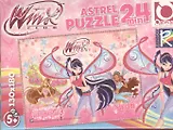 Паззл-мини, Astrel/Астрель, Винкс 2", 130*180мм, 24 элемента""