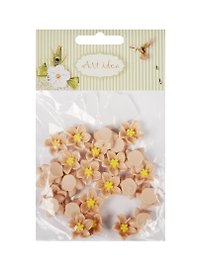 Цветы жасмина (B884)  в пакете, 25 шт,  латте (11-08631-48)