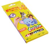 Карандаши цветные «Зоопарк», Каляка-Маляка, 12 цветов - 2