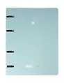 Тетрадь на кольцах «FLOREALE. Smoky Sky» 120 листов в клетку, сменный блок - Listoff