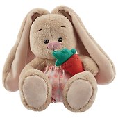 Мягкая игрушка Зайка Ми  в панталончиках и с морковкой (15 см) (SidX - 166) - 0