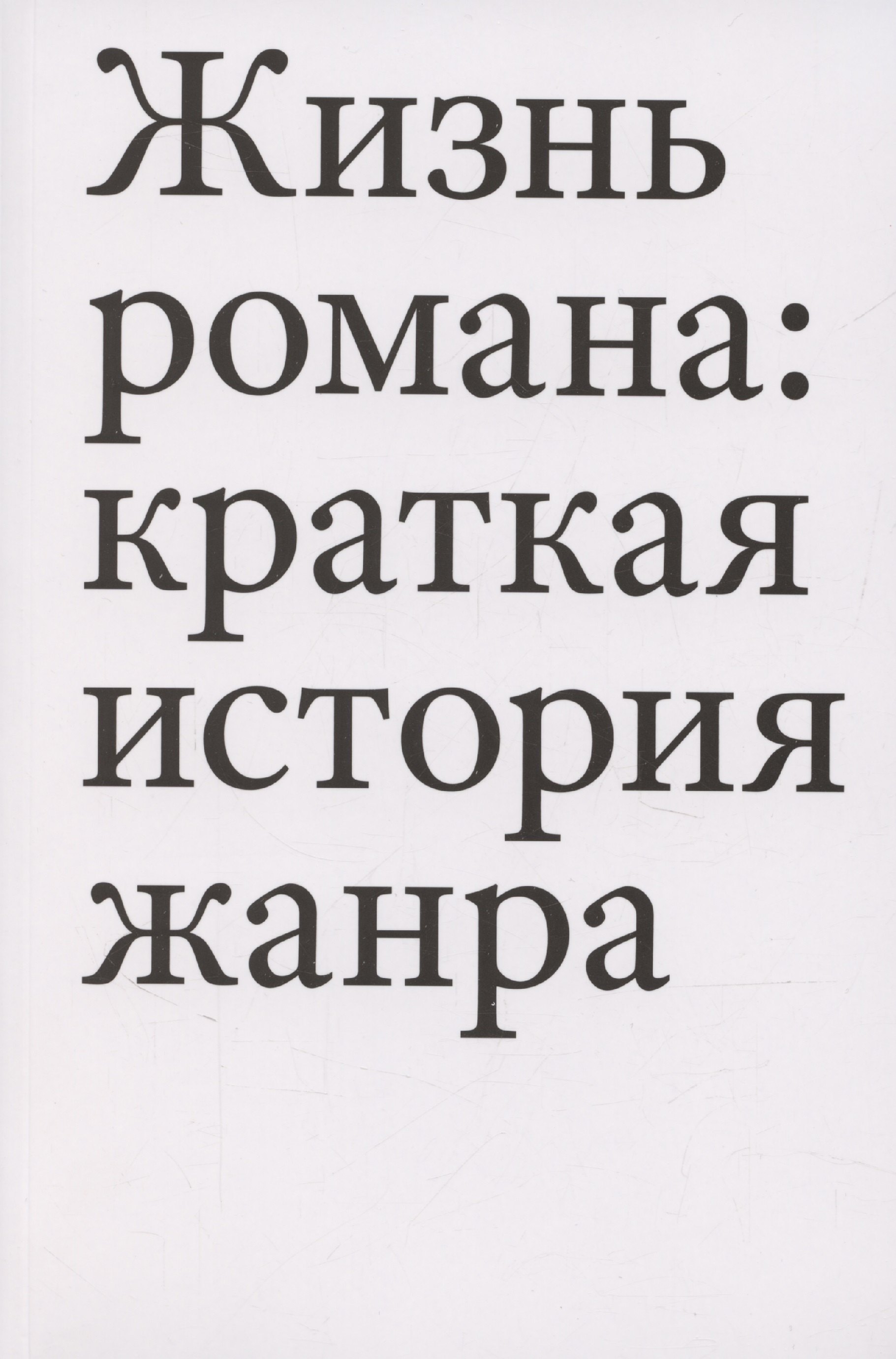 

Жизнь романа: краткая история жанра