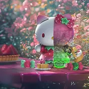 Коллекционная фигурка Mighty Jaxx Hello Kitty Floral Daydream Series (19см) (71167)