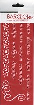 Трафарет универсальный Календарь (ТУ-51) (8,5х23)