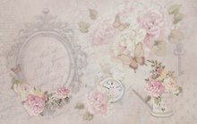 Рисовая бумага для декупажа "Винтажная рама"
