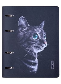 Тетрадь на кольцах «Art line. 7» 120 листов в клетку, А5, сменный блок - Listoff