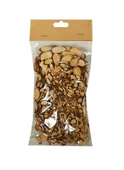Декоративные элементы натуральное дерево (YW169) (7708972) (50гр.) (упаковка)