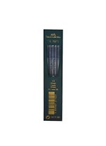 Грифели ч/гр 10шт 2,0мм, для цанговых карандашей 3В, ТК9071,Faber-Castell