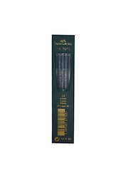 Грифели ч/гр 10шт 2,0мм, для цанговых карандашей 3В, ТК9071,Faber-Castell