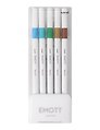 Линеры 05цв "EMOTT. Island Color" 0,4мм, пласт.уп., UNI