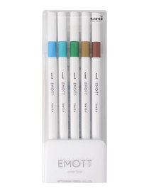 Линеры 05цв "EMOTT. Island Color" 0,4мм, пласт.уп., UNI