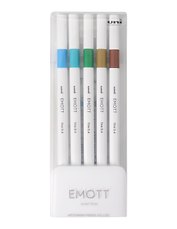 Линеры 05цв "EMOTT. Island Color" 0,4мм, пласт.уп., UNI