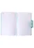 Ежедневник недат. А5 136л "Snap book. No 2" мятный, иск.кожа, интегр.переплет, клапан, офсет, ляссе - 1