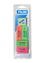 Ластики 05шт (430, 2*236, 2*936) блистер, подвес, Milan