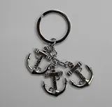 Брелок Якорь (металл)