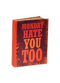 Блокнот «Monday Hate», крафт