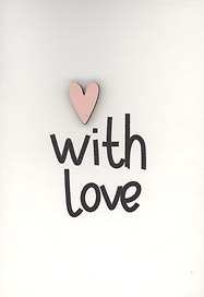 Открытка "With love"