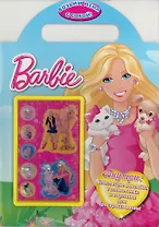 Барби. Возьми меня с собой! Развивающая книжка с наклейками.