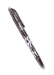 Ручка гелевая Pilot, Frixion BL-FR-5 (B), пиши-стирай черная