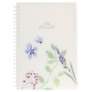 Тетрадь общая «Natural Blue Flowers», 80 листов в клетку, А5 - Hatber