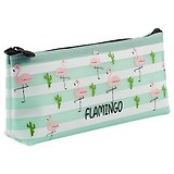 Пенал-косметичка "Flamingo with cactus" ПВХ, ассорти, инд.уп. 
