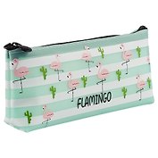 Пенал-косметичка "Flamingo with cactus" ПВХ, ассорти, инд.уп. 