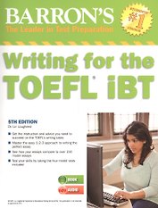 Barrons Writing for the TOEFL iBT (+Audio-CD) (5 изд) (м) Lougheed
