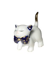 Фигурка Кошечка фарфор в подарочной упаковке (9,3х5,5х7,8) (53010)