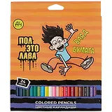 Карандаши цветные "Влад А4", 24 цвета