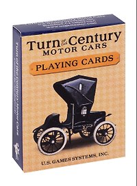 TURN OF THE CENTURY MOTOR CARS PLAYING CARD (54 карты)