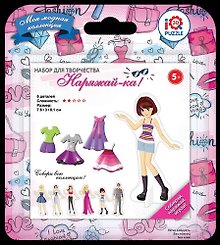 3D пазл «Наряжай-ка Маша», IQ 3D Puzzle