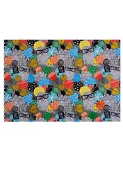 Альбом для рисования Unnika, "Совы в очках", А4, 20 листов, на гребне