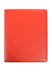 Дневник шк. 48л "КРАСНЫЙ" 7БЦ, поролон, искусств.кожа, тиснение блинт, универс.шпаргалка, Феникс