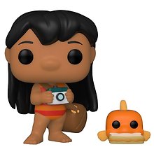 Фигурка Funko POP! Disney Lilo & Stitch Lilo with Pudge (1047) (Fun55621)