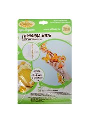 Набор д/творч. Бабочки в цветах Гирлянда-нить из бум. эл. (00011662) (ш 13см /в 100см) (кол. Гирлянды) (упаковка)