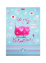 Тетрадь в клетку Hatber, "Котики бывают разными", А4, 48 листов, в ассортименте